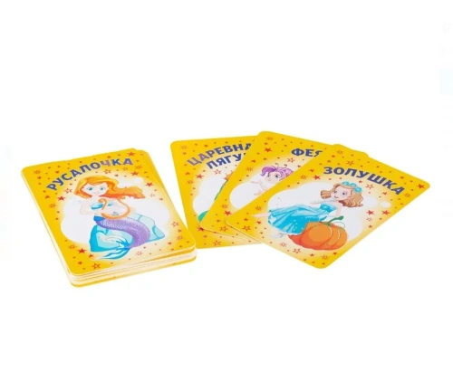 Игра настольная детская кто есть кто сказки cards 2124C